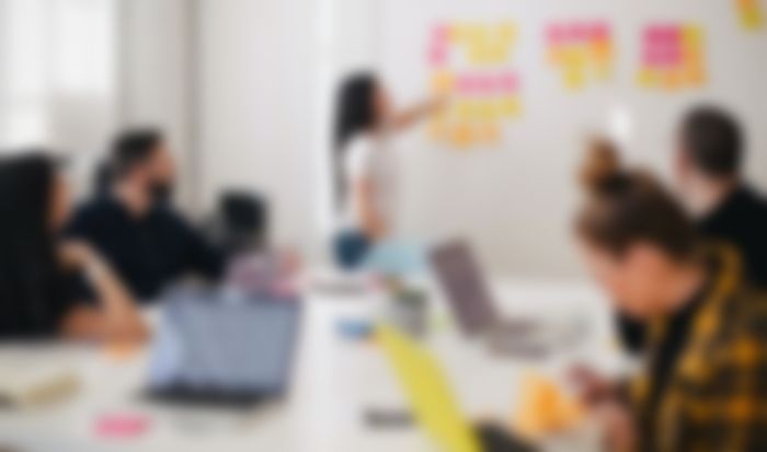 Participantes en un curso y taller de formación